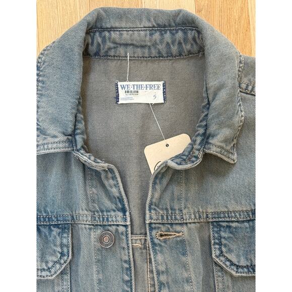 (S) NWT $128 Free People Marci Jumpsuit in High Noon - Picture 7 of 7